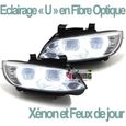 PHARES FEUX CELIS LEDS EN U BMW SERIE 3 E92 & E93 PHASES 1 AU XENON (04760)-0