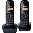 Telephone fixe double combine