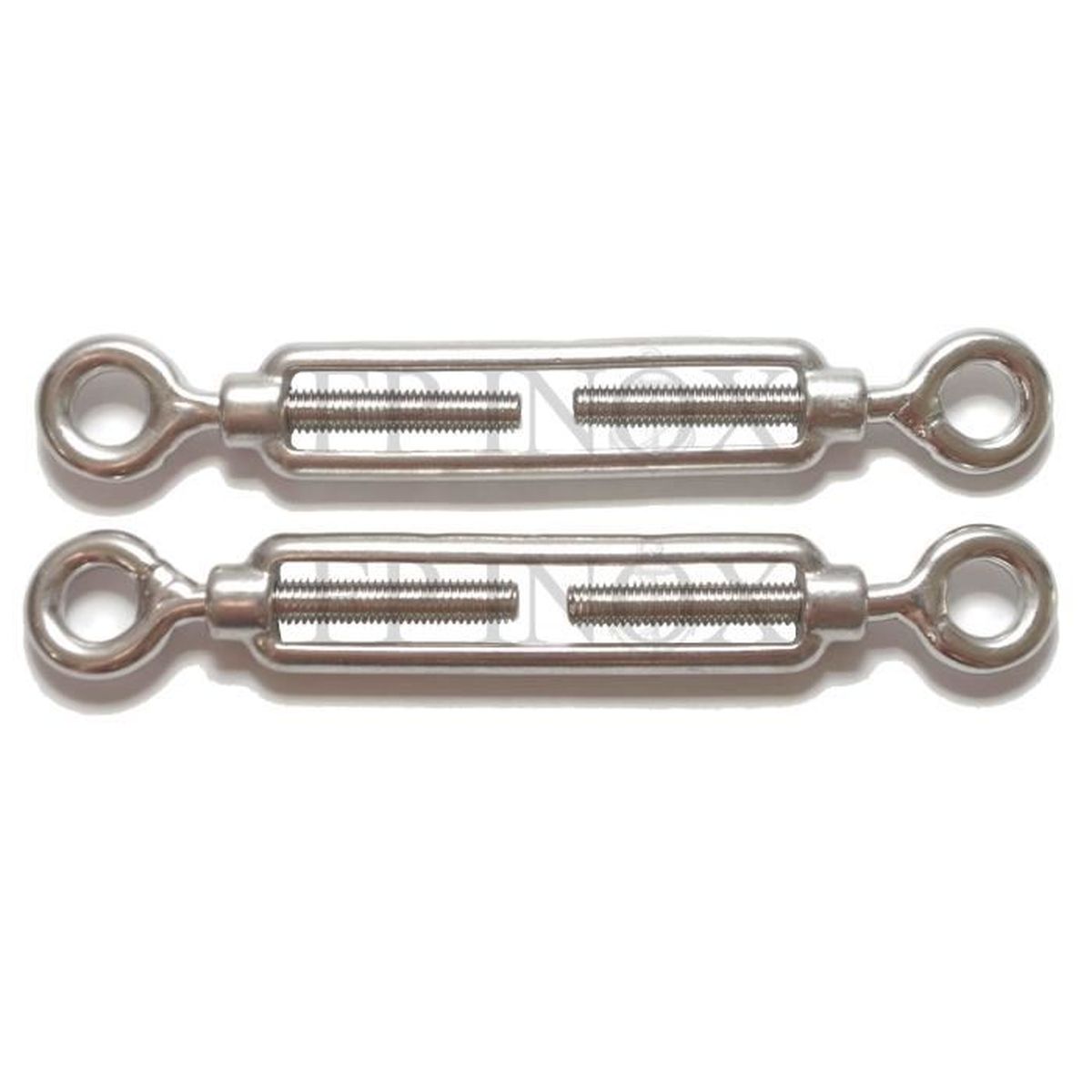 Lot De 2 Tendeurs (ridoirs) Inox A4 – Œil/Œil 140mm – FP INOX