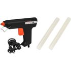 Pistolet à colle - HEXOUTILS - 40W - Noir, jaune et orange - 11mm - Electrique