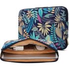 KARYLAX Sacoche - M-Fleur 3 - MacBook Pro 16" - Motif fleuri - Protection contre chocs - Léger et fin