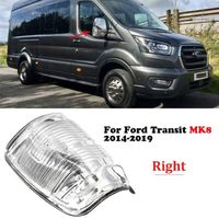 Pour Ford Transit MK8 2014-2019 1847389 Couvercle d'indicateur rétroviseur de voiture latéral droit Coque de clignotant de miroir