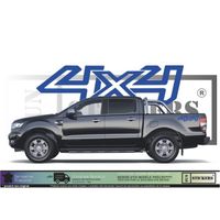Toutes Marques - Universel 4x4 pick up utilitaire - BLEU - Kit Complet - Tuning Sticker Autocollant Graphic Decals