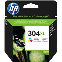 Cartouche d'encre HP 304XL authentique - Trois couleurs