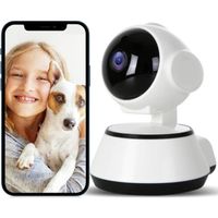 Caméra Surveillance WiFi pour Bébé/Aîné/Animal de Compagnie, Babyphone Caméra avec Audio Bidirectionnel