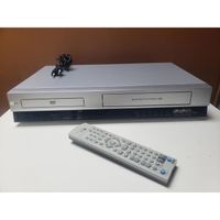 COMBINE LG V280 LECTEUR DVD MAGNETOSCOPE ENREGISTREUR VHS CASSETTE K7 VIDEO 6 TETES HIFI STEREO + TEL