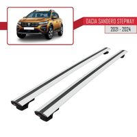 Barres De Toit Rapid K39 Pour Dacia Sandero Stepway I 5 Portes - Longueur Réglable 85-135 Cm