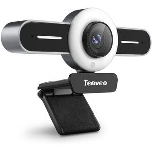 WEBCAM webcam t1 hd 1080p, caméra, 2 microphones intégrés