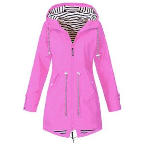 MANTEAU couleur rose taille 5XL manteau imperméable léger 