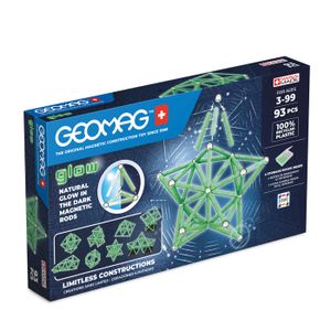 ASSEMBLAGE CONSTRUCTION 339 Geomag Glow Recycled 93 - Kit de Construction 