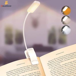 LED Lampe De Lecture,Liseuse USB Rechargeable LumiÈRe Pour Les Yeux De  Nuit, Hug Light 3 Modes De LuminositÉ, LumiÈRe De Livre Flexible À 360 °,  Dans Un ÉClairage De Lit (Gris) 
