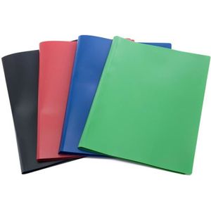 Pour présentations CVS Porte-vues A4-1 pièce classeurs entretiens Bleu/vert/rose/rouge/jaune/blanc 