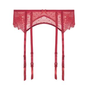 Porte jarretelles rouge sexy Cdiscount