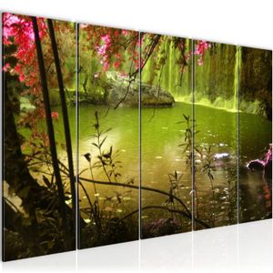 ▷ Tableau Paysage Forêt (5 panneaux)