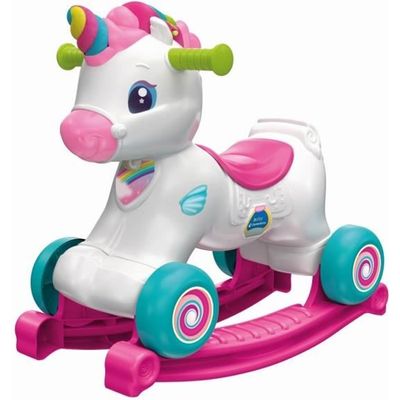 Licorne a 2025 bascule rose