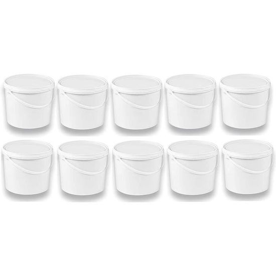 Lot De 15 Seaux En Fer Rouge De 10,2 Cm, Seaux En Métal Avec Poignée, Seau De Pâques, Pot à Crayons Et Pots De Fleurs, Utilisés Pour Transporter, Stocker Ou Même Planter