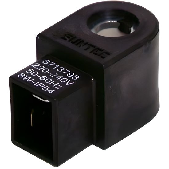 Pompa Caldaia SUNTEC 3713798 - Bobina Pompa Bruciatore Gas, Ricambio Originale Standard Todos