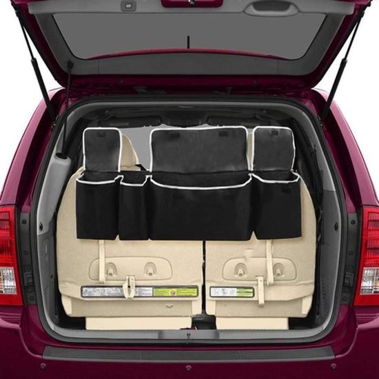 Organiseur De Coffre Pour Voiture, Sac De Rangement Automatique Multi