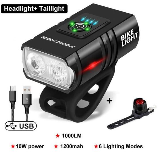 Lot 2 Clips Lampe Vélo - Support Universel Torche Puissante Cyclisme