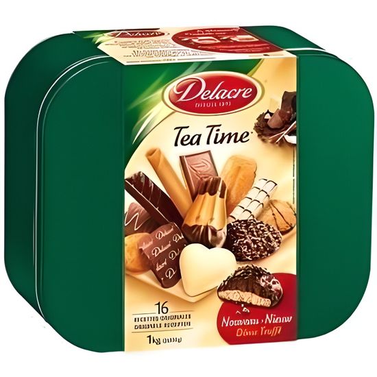 Delacre Tea Time Boite Metal 1kg Cdiscount Au Quotidien