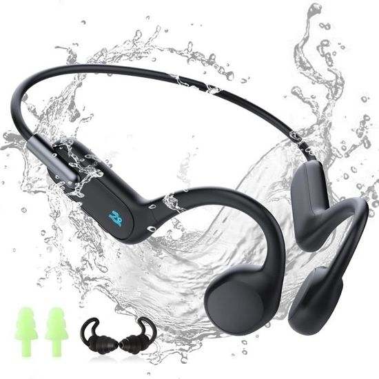 Casque Conduction Osseuse, Écouteur Bluetooth Sport Sans Fil,Casque 5.0