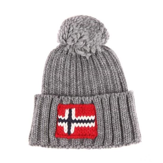 Bonnet napapijri gris clearance