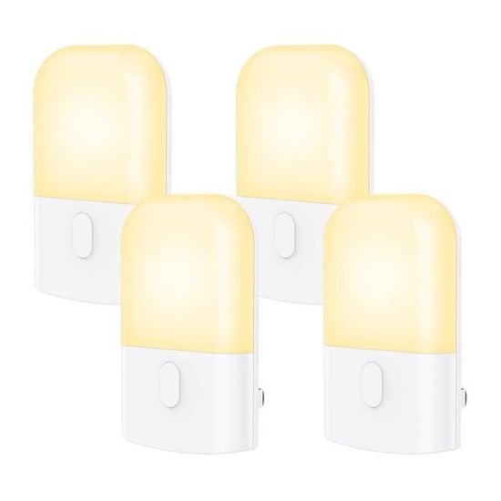 Lot De 6 Veilleuses Avec Détecteur De Mouvement - Lampe Avec Détecteur