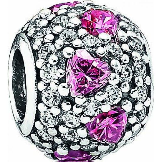 charm pandora coeur rose charm pandora coeur rose