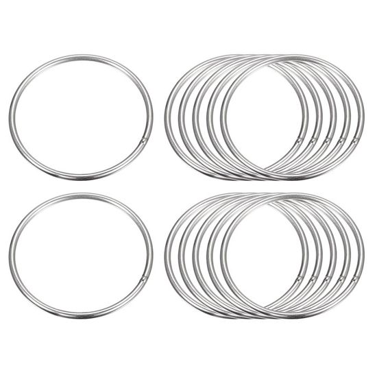 304 Joint Torique, 3pcs 50mm (1.97) Externe Dia 4mm