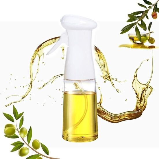 Pulvérisateur D'huile Cuisine En Verre 470ml - Brumisateur Réglable Pour Cuisson Saine - Poignée Ergonomique