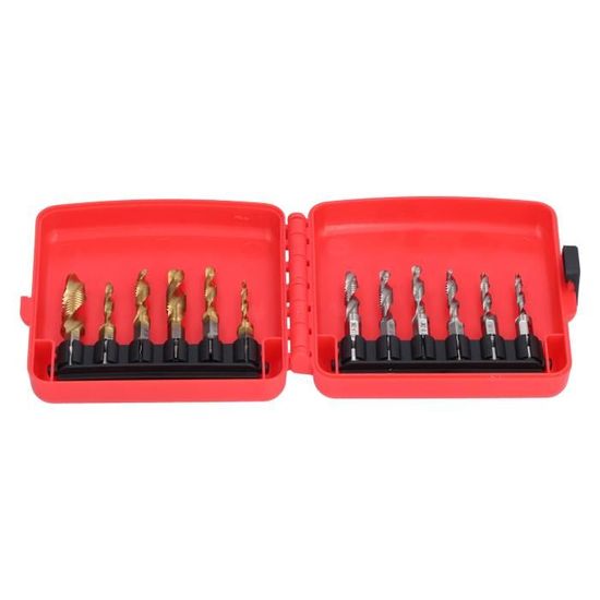 Foret Taraudeur Combiné M6x1 HSS FANAR – DIN 13 – Neuf Sous Blister