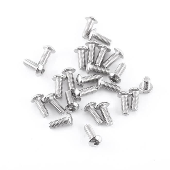 Lot De 100 Vis à Métaux M2x12mm Tête Cylindre Cruciforme - Uxcell, Neuf
