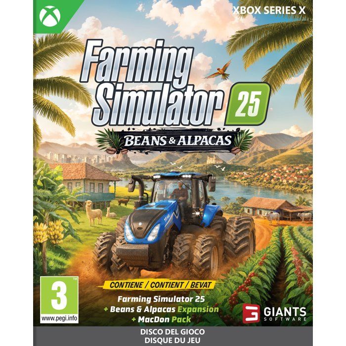 Farming Simulator 25 : Beans & Alpacas Edition Jeu Xbox Series X