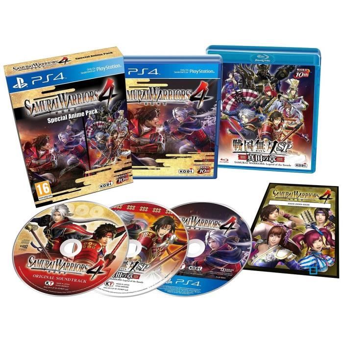 Koch Media Samurai Warriors 4 Anime Edition Jeu PS4