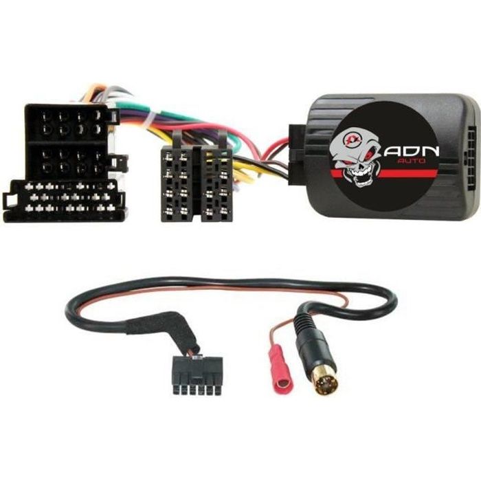 Interface Cde au Volant Peugeot 206/ 306 ap98 Mini-ISO Kenwood - ADNAuto - ADN-CAV