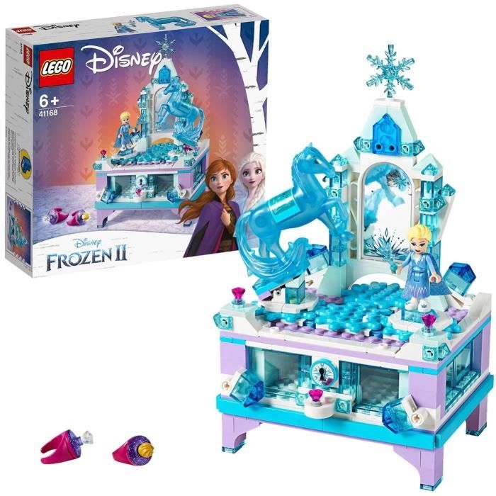 Jeux de construction LEGO®-Disney Princess™ La boîte à bijoux d'Elsa Inspiré du palais Reine des Neiges 2 de Disney Jo 52630