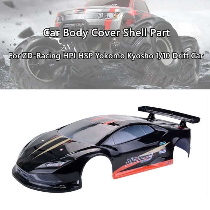 Partie de coque de couverture de carrosserie pour voiture de dérive ZD-Racing HPI HSP Yokomo Kyosho 1-10 YIM91028005_reba