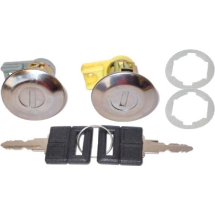 Kit de 2 barillets - serrures de portes Peugeot 106 - 205 - 309 - 405 - 252196 - AF020033TP