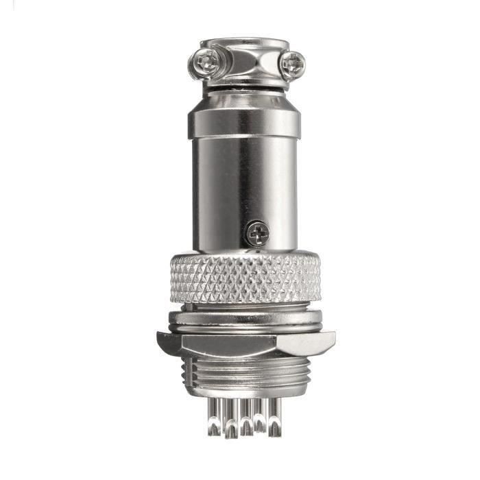 GX16 6 Pins Connecteur De Panneau de Fil L74 Mâle Femelle Diamètre 16mm Circulaire Aviation Prise Plug L04068