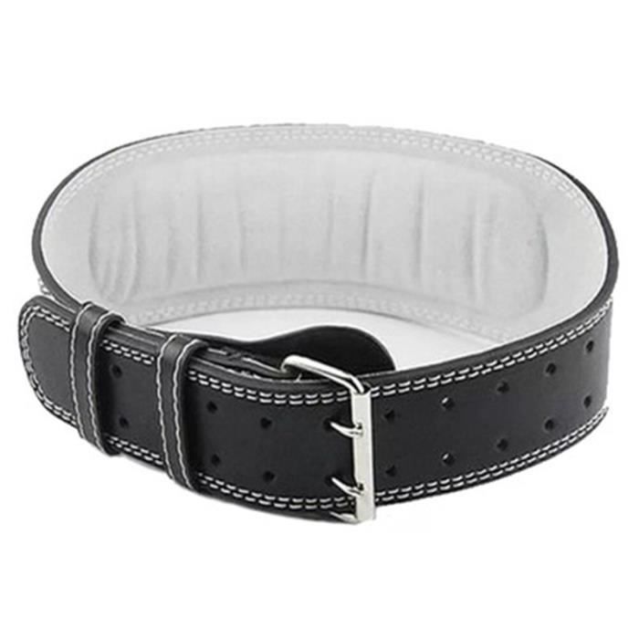 Ceinture de fitness en peau de vache avec fonction de protection de la taille ceinture de fitness pour hommes
