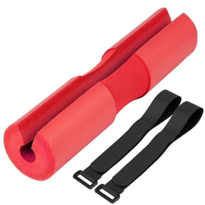 Barbell Squat Pad Seulement épaule cou de protection Pad Support de fixation avec sangles Miaienu 1167