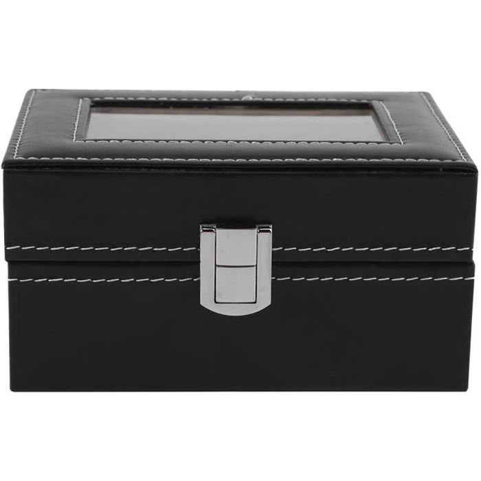Boîtier de montre durable de haute qualité 1Pc exécution exquise, boîtier de rangement de montre, un excellent cadeau pour vos