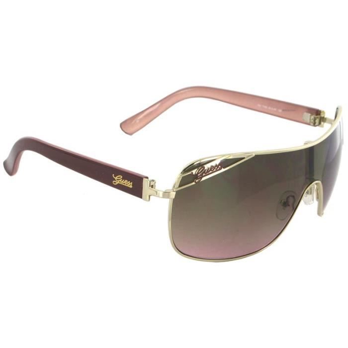 Lunettes de soleil Guess GU7152-GLD62 masque femme