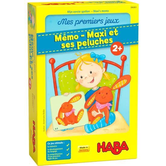Haba jeu de réflexion Mes premiers jeux Maxi's memo junior (FR)