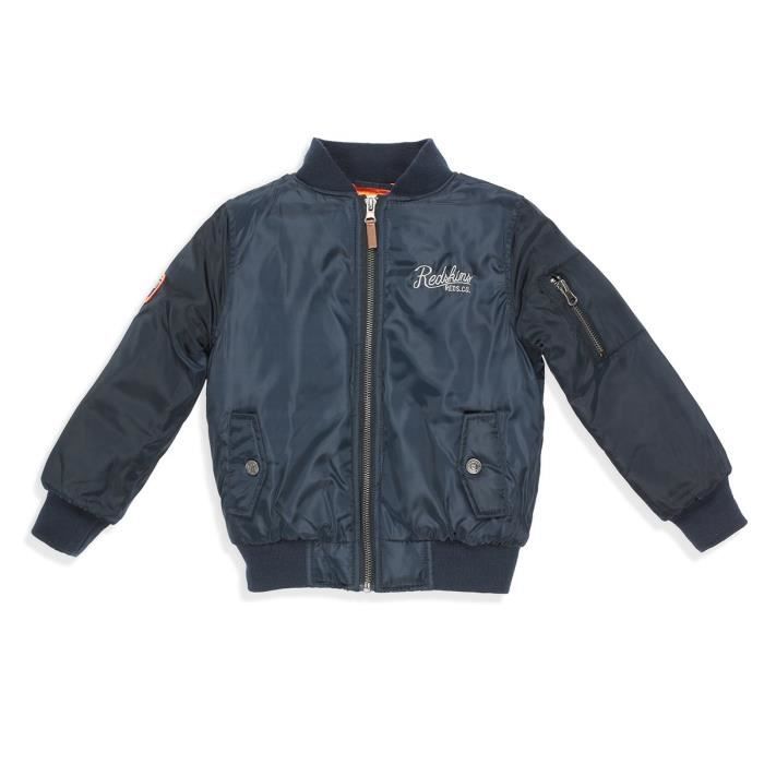 REDSKINS Bombers Bleu Marine Enfant Garçon
