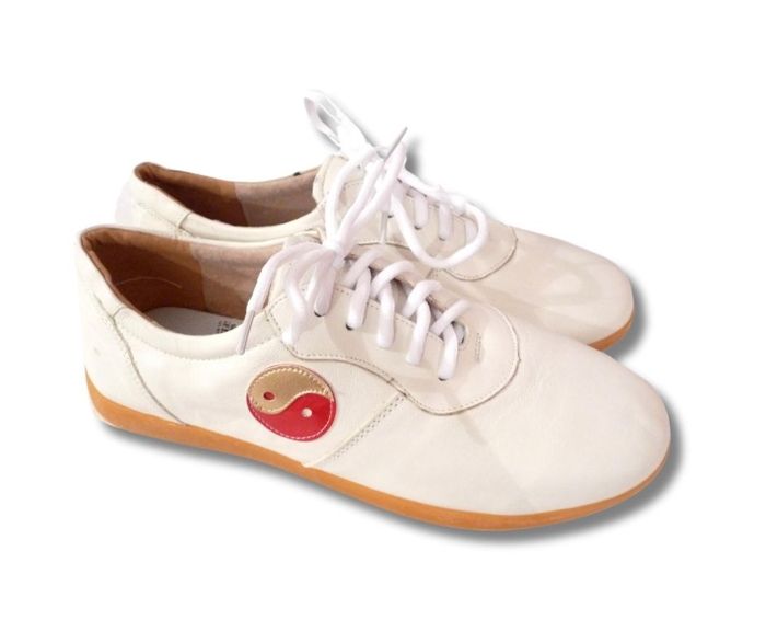 Chaussures YIN YANG blanches