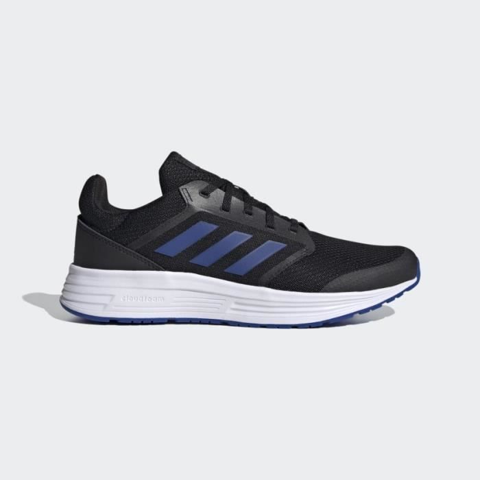 Baskets de Running - ADIDAS - GALAXY 5 - Homme - Noir, bleu et blanc