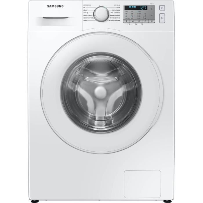 SAMSUNG Lave-linge Frontal 8kg 1400Trs/min Moteur Digital Inverter 63,5 Blanc