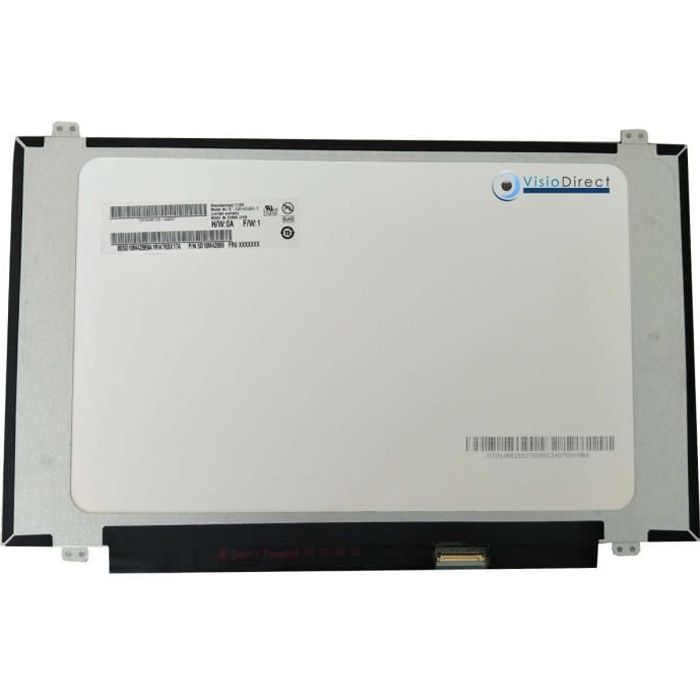 Dalle ecran 14LED pour LENOVO YOGA 520-14IKB 1920 X 1080 30 pin 315mm avec fixation
