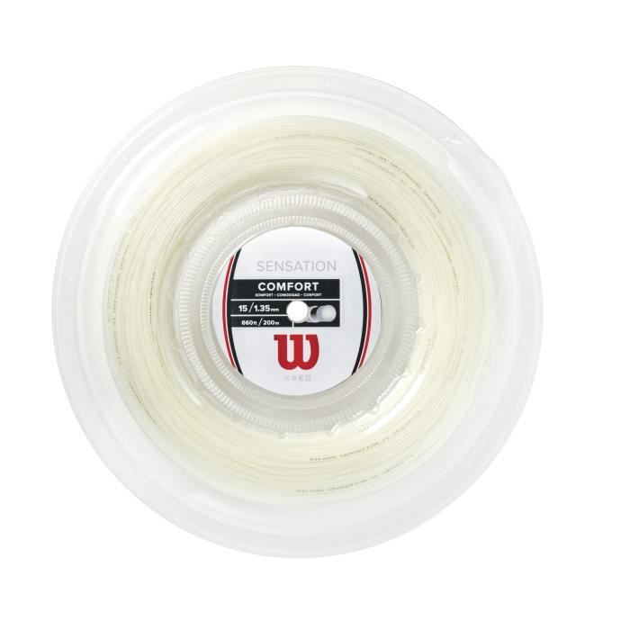 Wilson WRZ910900 Cordage de tennis 12,2 x 200 m